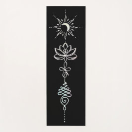 Pastel Unalome-Gruppe Yogamatte