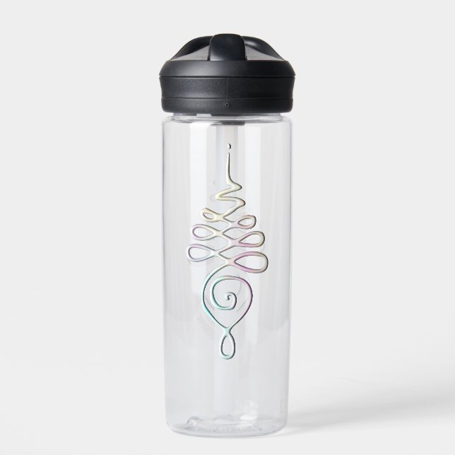 Pastel Unalome Wasserflasche Trinkflasche (Vorderseite)