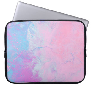 PASTEL UND BLAUER LAPTOPSCHUTZHÜLLE