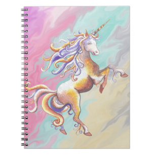 Pastel Unicorn-Notebook Notizblock