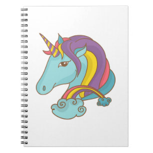 Pastel Unicorn Notizblock