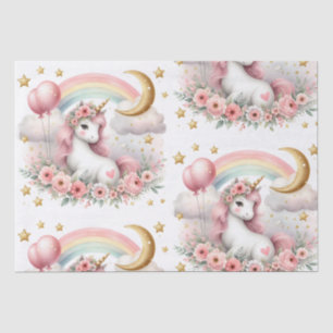 Pastel Unicorn Seidenpapier