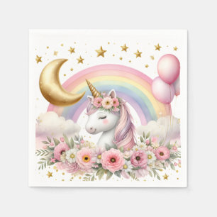 Pastel Unicorn Serviette