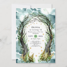 Pastel Verzauberung Woodland Geburtstag