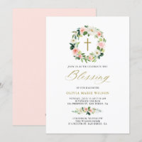 Pastel Watercolor Blume Wreath Baby Sessing