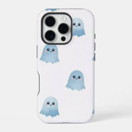 Pastel Watercolor Boo Ghost iPhone Case 16 Pro Hülle