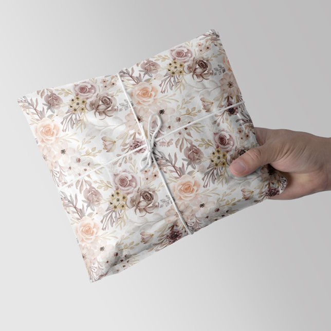 Pastel Watercolor Farbige Rose Seidenpapier (Von Creator hochgeladen)