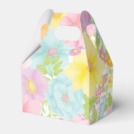 Pastel Watercolor-Geschenkboxen Geschenkschachtel