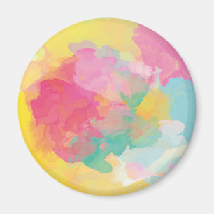 Pastel Watercolor Magnet