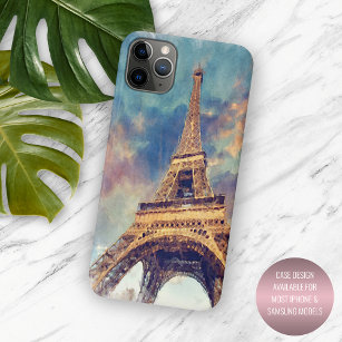 Pastel Watercolor Paris Eiffelturm Malerei Case-Mate iPhone Hülle