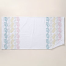 Pastel Watercolor Pinselstriche