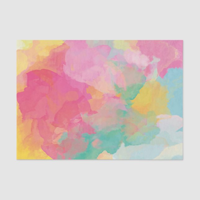 Pastel Watercolor Seidenpapier (Vorderseite)
