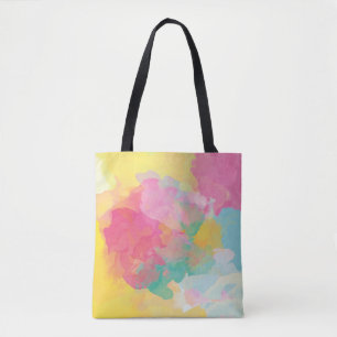 Pastel Watercolor Tasche