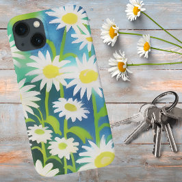 Pastel Watercolor Wild Daisies Case-Mate iPhone Hülle