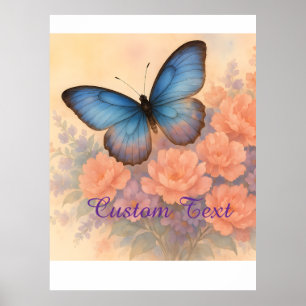 Pastel Whimsical Garden Monte Lema - Monte Lema Poster