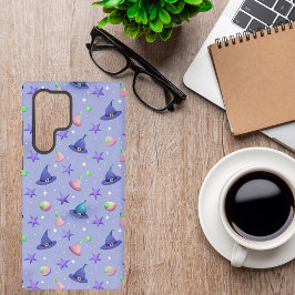 Pastel Witch Hats - Niedliches Kawaii Halloween-Mu Samsung Galaxy Hülle