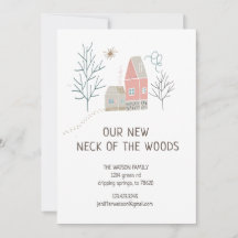 Pastel Woodland | Karte zum Wechseln