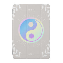 Pastel Yin-Yang iPad-Hülle