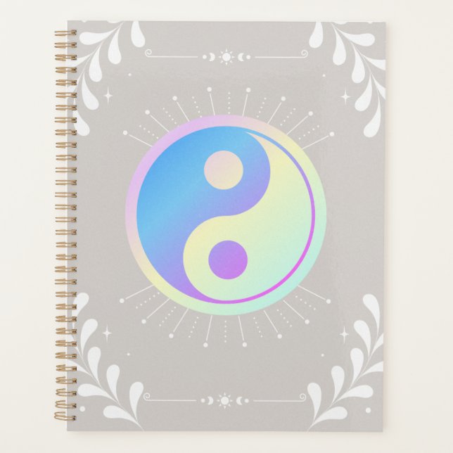 Pastel Yin-Yang Planner (Devant)