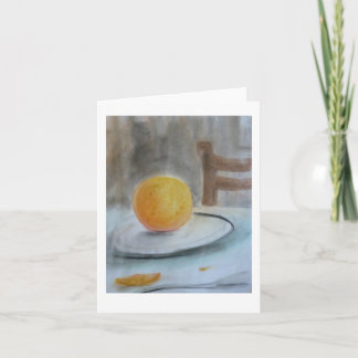 Pastel zeichnend Grußkarte von Brad Hines Karte