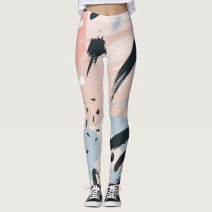 Pastelabstraktion Leggings