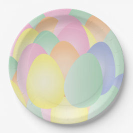 Pasteleier Osterfeier Teller