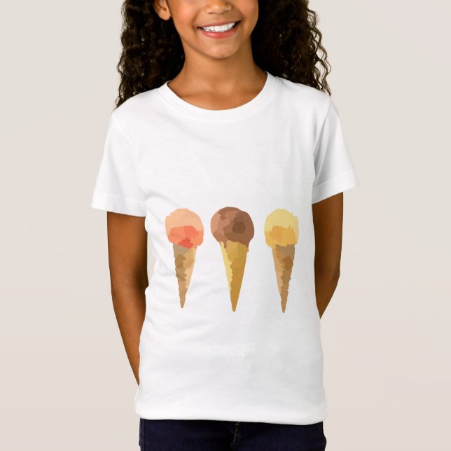 Pasteleis Sommersorbet T-Shirt (Vorderseite)