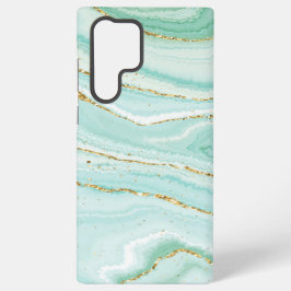 Pastelflüssiges abstraktes Marmor Samsung Galaxy Hülle