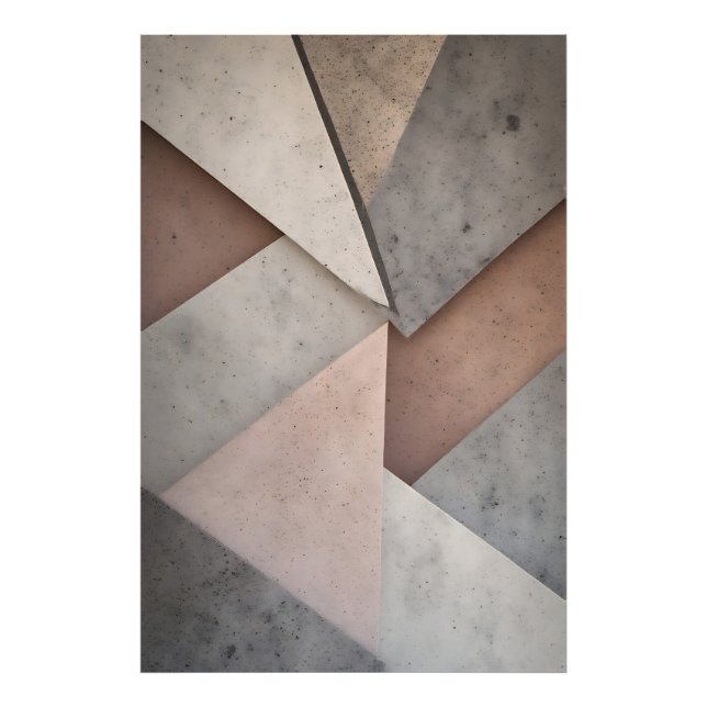 Pastelgeometrie  fotodruck (Vorne)