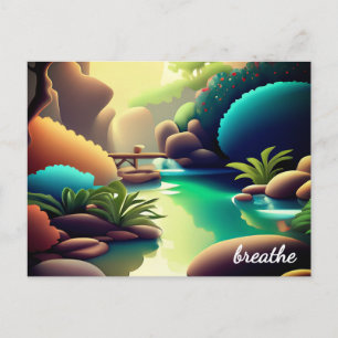 Pastelgesetz der Attraktionsnachweis Postkarte