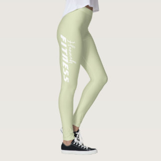 Pastelgrüner Tanz-Fitness-Workout-Gym  Leggings