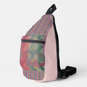 Pastell Abstrakt Art Crossbody Bag