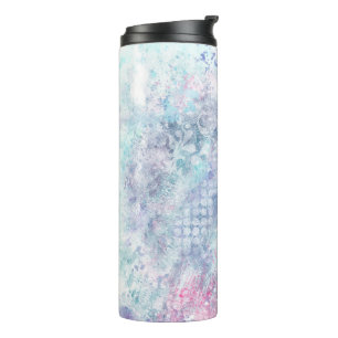 Pastell Abstrakt Art Thermosbecher