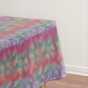Pastell Abstrakt Art Tischdecke