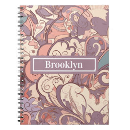 Pastell-Abstrakt-Notebook Notizblock