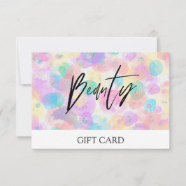 *~* Pastell Abstrakte BlasenTrendy BEAUTY GIFT CAR