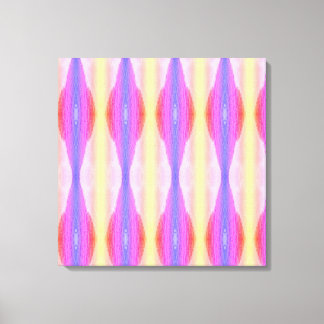 Pastell abstrakte Kunst Stretched Canvas Print Leinwanddruck