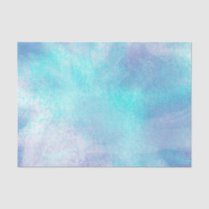 Pastell Aqua Abstrakt Seidenpapier