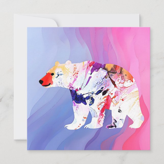 Pastell-arktischer Explorer in Wasserfarbe (Vorderseite)