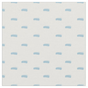 Pastell-Azur-Minimalist-Tupfen auf Weiß Stoff
