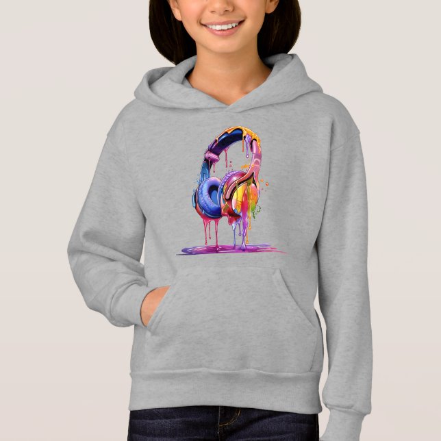Pastell Beats Hoodie (Vorderseite)