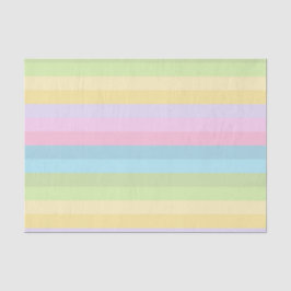 PASTELL BLAU GRÜN GELB ROSA LILA STREIFEN SEIDENPAPIER