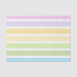 PASTELL BLAU GRÜN GELB ROSA LILA STREIFEN SEIDENPAPIER