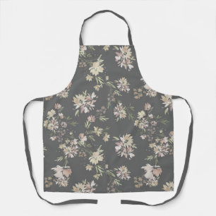 Pastell-Blumen-Allover-Print-Schürze Schürze