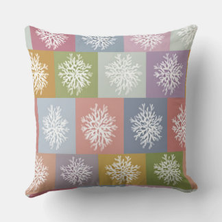 Pastell-Blumen-Wasserfarb-Kissen – 2 Elegante Kissen