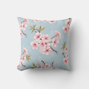 Pastell-Blumenbettwäsche Kissen