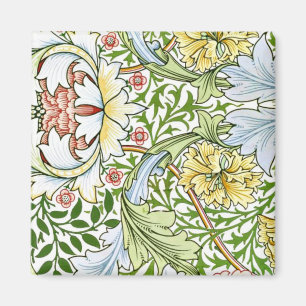 Pastell-Blumenmuster Magnet