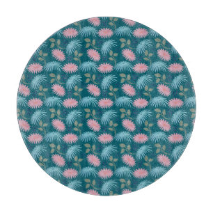 Pastell-Blumenmuster Schneidebrett