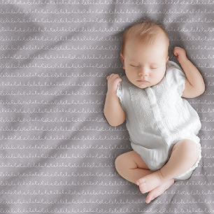 Pastell Boho-Decke Geschenk für neugeborenes Glück Fleecedecke