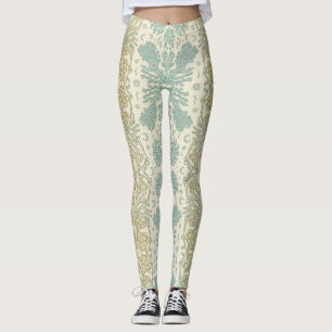 Pastell-Boho-Korallen-Mandala Leggings